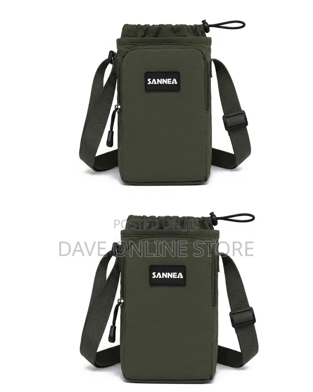 Insulated Water Bottle Carrier & Compact Lunch Bag - 1