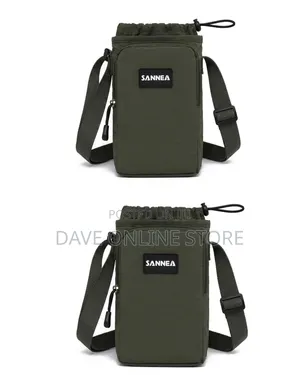Insulated Water Bottle Carrier & Compact Lunch Bag