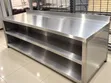 Heavy Duty Stainless Steel Kitchen Work Table with Shelves - 1