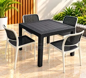 4-Seater Dining Table and Chairs Set