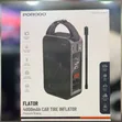 Porodo Flator 4,000mAh Car Tire Inflator with Pressure Display - 2