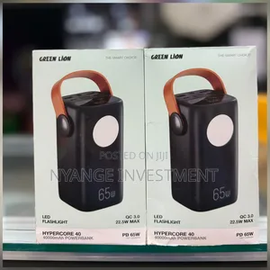 Green Lion Hyper Core 40 Power Bank (40000mAh, 65W PD)