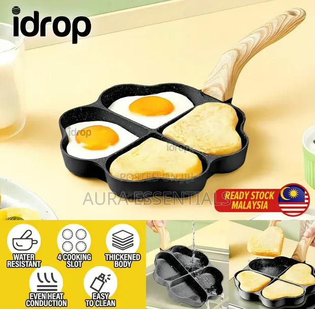 Heart Shaped Breakfast Pans (Set of 2) - 1