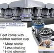 Super Heavy Duty Adjustable Movable Base for Appliances - 3