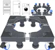 Super Heavy Duty Adjustable Movable Base for Appliances - 5