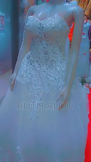 Angara Off-White Ball Gown - Used