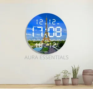 Moon-Design Digital LED Clock