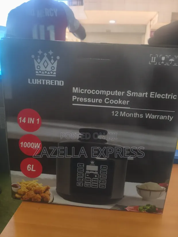 Luxtrend Microcomputer Smart Electric Pressure Cooker - 1