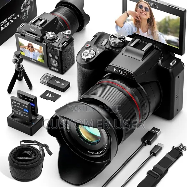 NBD 64MP Digital Camera with 16X Optical Zoom - 1