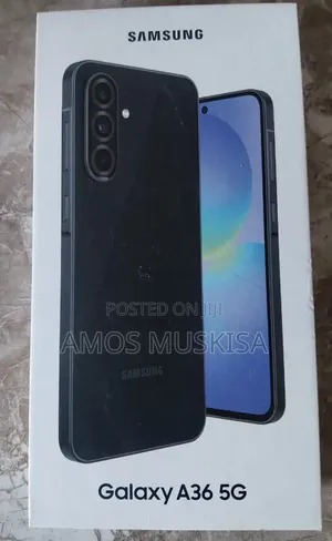 New Samsung Galaxy A36 256GB Black