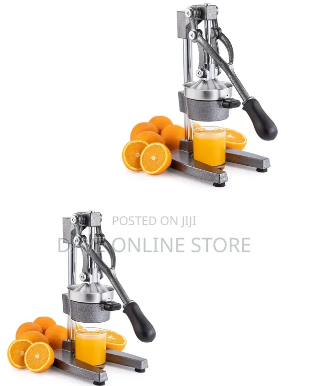 Commercial-Grade Manual Hand Press Citrus Juicer - 1