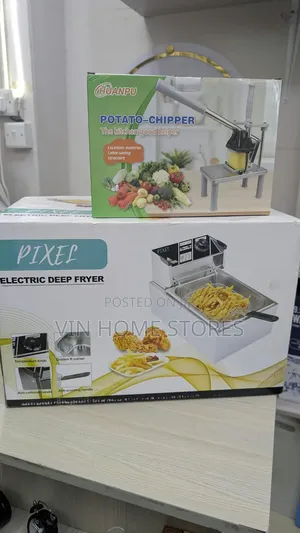 Potatochipper Single Electric Deep Fryer (6L)