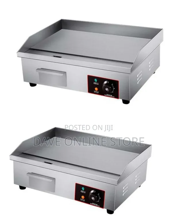 Commercial Electric Countertop Flat Top Griddle - 1