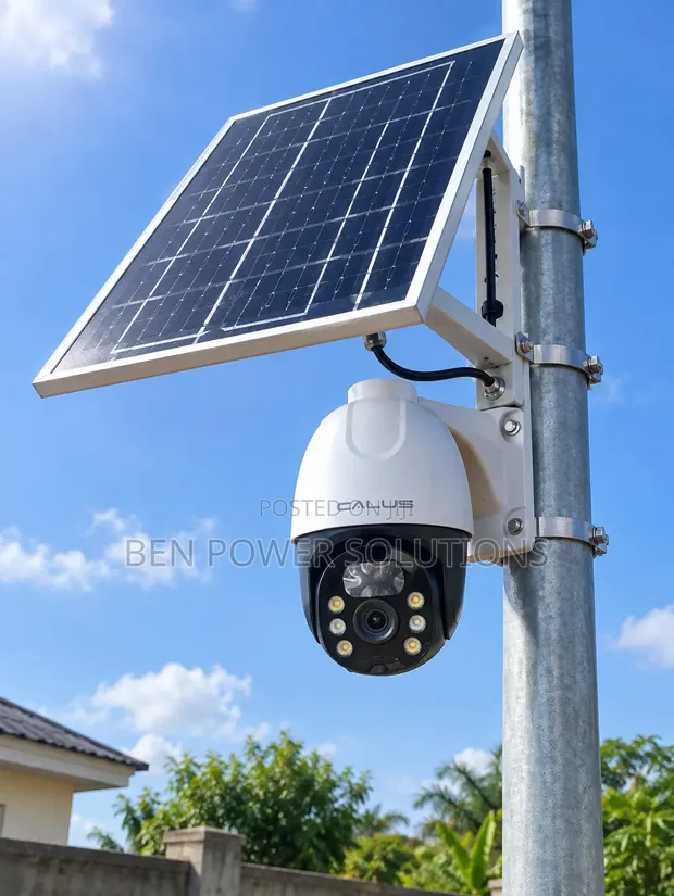4G LTE Solar PTZ CCTV Security Camera - 1