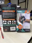 Brand New Capital Sports Blue Leather Gym Gloves - L - 1