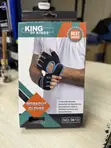 Brand New Capital Sports Blue Leather Gym Gloves - L - 2