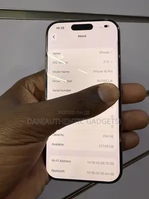 Apple iPhone 16 Pro 256GB Silver