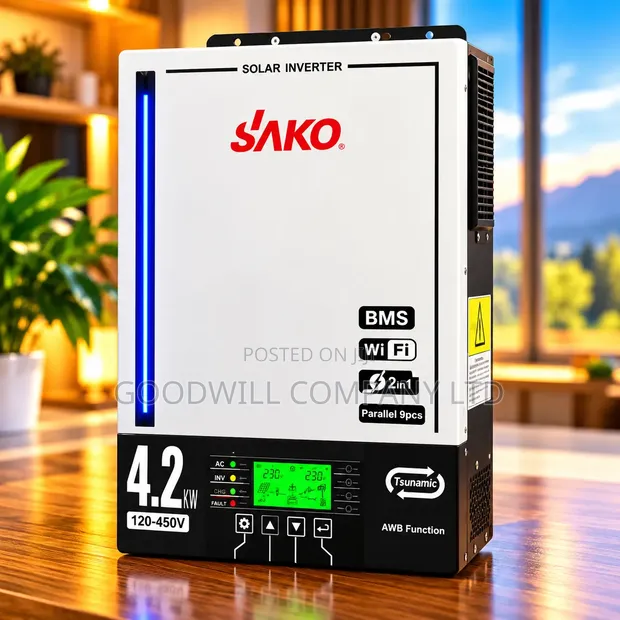 Sunpolo King 4.2kW 24V Hybrid Solar Inverter - 1