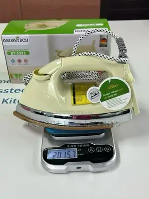 Bosstech Electric Iron - 1800W Heavy Duty