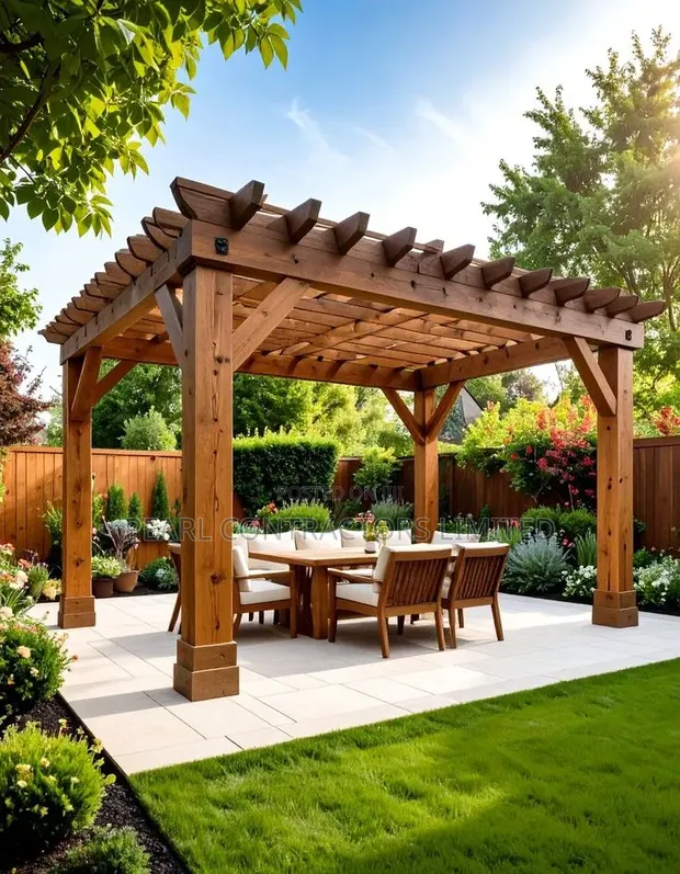 Pergolas in Uganda - Any Colour & Design - 1