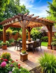 Pergolas in Uganda - Any Colour & Design - 2