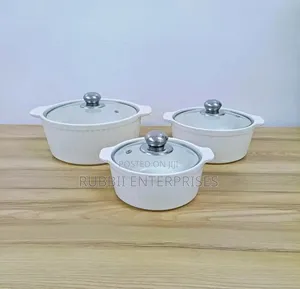 Ceramic Serving Dishes - 3 Piece Set