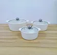 Ceramic Serving Dishes - 3 Piece Set - 1