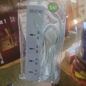 KPL Extension Cord 5M, 10A, 5 Sockets