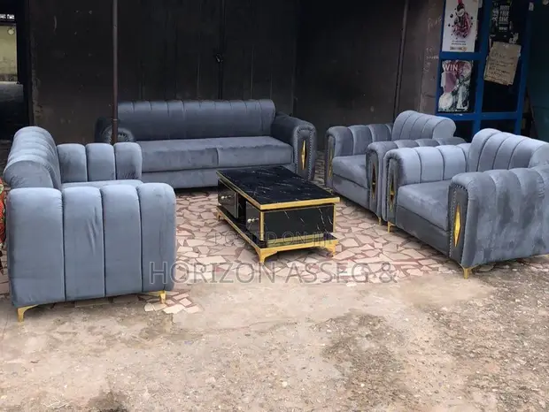 Bubble Upholstered 6-Seater Sofa - 1