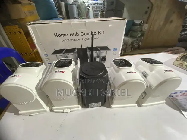 Anspo Solar Wi-Fi Camera Home Hub Kit (4 Cameras) - 1