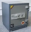 Heavy-Duty Grey Fireproof & Anti-Burglar Security Safe Box - 1