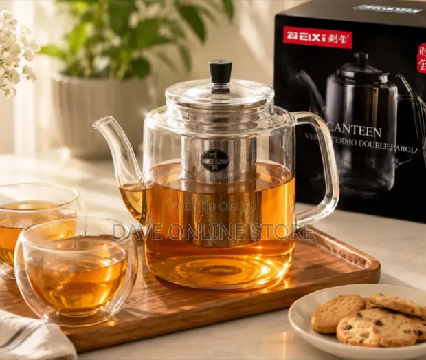 High Borosilicate Glass Tea Pots - 1