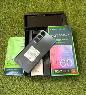 New Infinix Hot 60 Pro+ 256GB Black