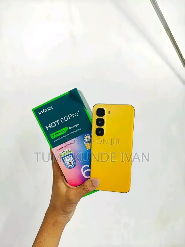 New Infinix Hot 60 Pro+ 256GB Orange - 1