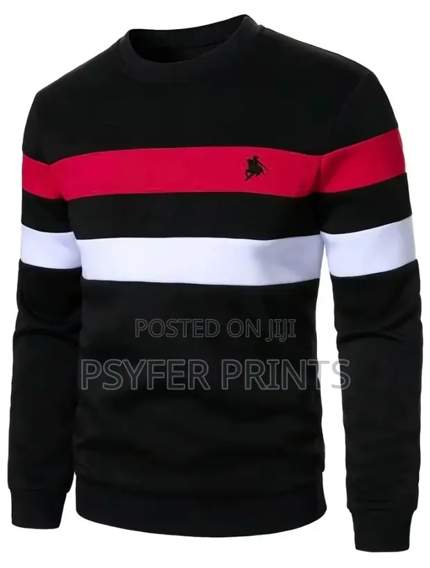 Men's Autumn Warm Fashion Casual Long Sleeve Sweatshirt - 1