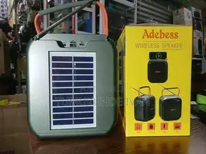 Solar Bluetooth Speaker with FM Radio