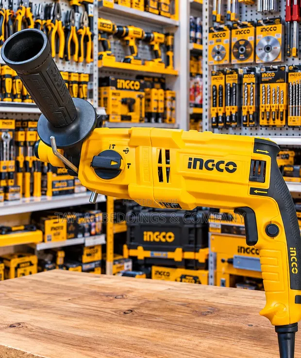 INGCO Rotary Hammer Drill - Heavy-Duty Electric - 1