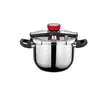 6L Stainless Steel Pressure Cooker with Safety Valve - 3
