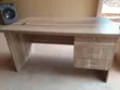 Office Desk with 3 Lockable Drawers - 1