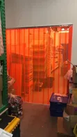 Coloured PVC Transparent Curtains - 2