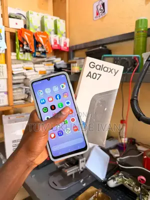 New Samsung Galaxy A07 5G 128GB Black