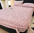 Velvet Mattress Covers with Pillowcases - 1
