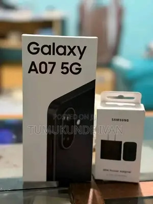 New Samsung Galaxy A07 5G 128GB Black