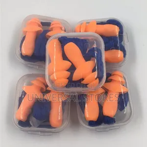 Reusable Corded Silicone Earplugs