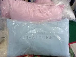 Bed Pillow - Pink and Blue