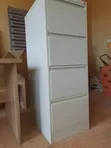 4 Drawer Metal Filing Cabinet - 3