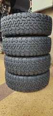 265/70R17 BF Goodrich Tyres (Used, Imported) - 4