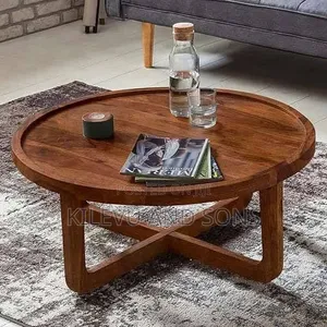 Round Shape Center Table - Wood-Mode