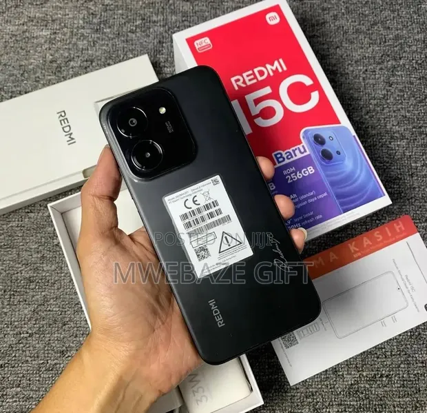 New Xiaomi Redmi 15C 4G 256GB Black - 1