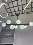 Designed Glass Ball Chandelier (8 Bulbs) - 2